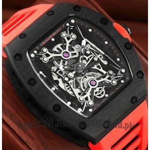 Richard Mille Men's Carbon Fiber Watch Price in Pakistan