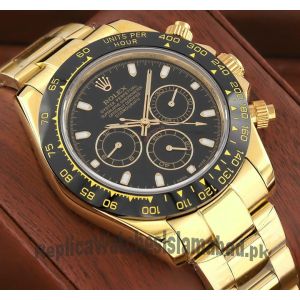 Rolex Cosmograph Daytona Black Dial Watch Price in Pakistan