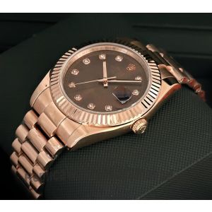 Rolex Datejust 41 Rose Gold Brown Dial Watch Price in Pakistan