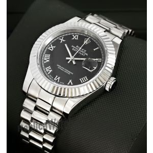 Rolex DateJust Black Dial Watch Price in Pakistan