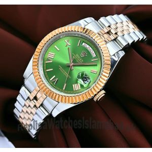 Rolex Day-Date Green Dial Watch Price in Pakistan