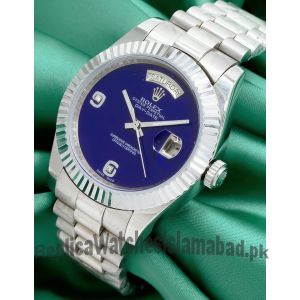 Rolex Day-Date Onyx Blue Dial Watch Price in Pakistan