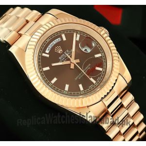 Rolex Day Date Rose Gold Watch Price in Pakistan