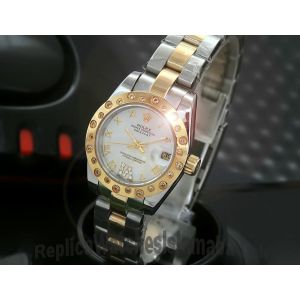 Rolex Lady Datejust Two Tone Diamind Watch Price in Pakistan