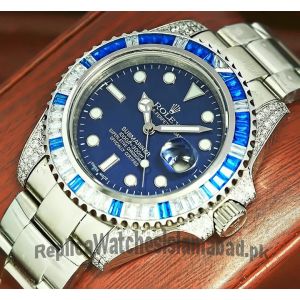 Rolex Submariner Blue Diamond Swiss Watch 2021 Price in Pakistan
