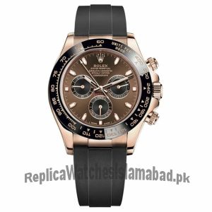 Rolex Cosmograph Daytona Everose Gold Oysterflex Watch Price in Pakistan