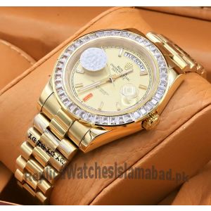 Rolex Yellow Gold Day-Date II Swiss Watch Price in Pakistan