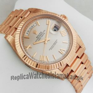 Rolex Day-Date II President Rose Gold Watch Price in Pakistan