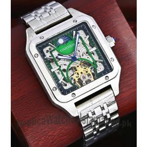 Santos de Cartier Skeleton Dial Watch Price in Pakistan