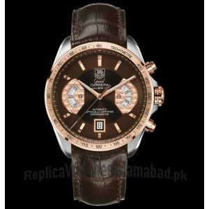 Tag Heuer Grand Carrera Calibre 17 Brown Watch Price in Pakistan
