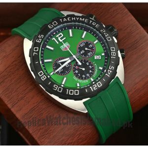 Tag Heuer Formula 1 Chronograph Quartz Green Watch Price in Pakistan