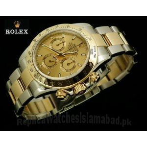 Rolex Cosmograph Daytona Golden Dial Watch Price in Pakistan