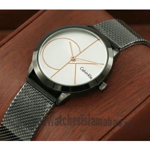 Calvin Klein Minimal Black Mesh Bracelet Ladies Watch Price in Pakistan