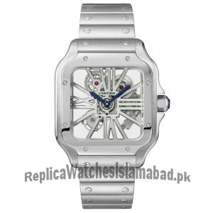 Cartier Santos De Cartier Skeleton Watch Price in Pakistan