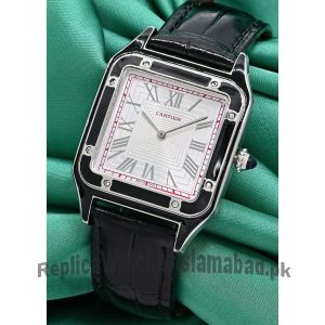 Cartier Santos Dumont Black Watch Price in Pakistan