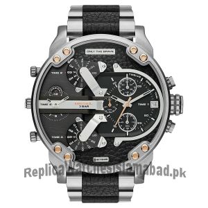 MR. DADDY 2.0 BLACK DIAL STAINLESS STEEL MEN'S WATCH Price in Pakistan