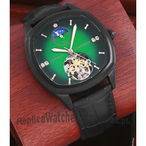 Drive de Cartier Green Dial Tourbillon Watch Price in Pakistan