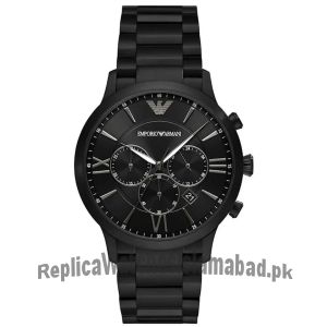 Emporio Armani Giovanni Chronograph Black Watch For Men Price in Pakistan