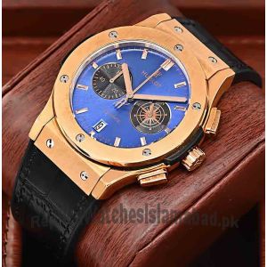 Hublot Classic Fusion Blue Dial Watch Price in Pakistan