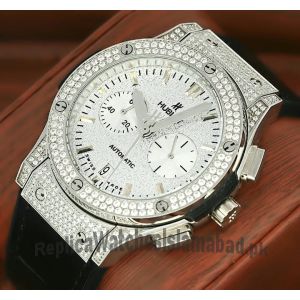 Hublot Classic Fusion Forested Dial Diamond Watch Price in Pakistan