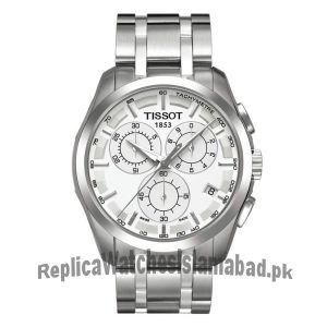 Tissot Couturier Chronograph White Dial Men Watch  Price in Pakistan