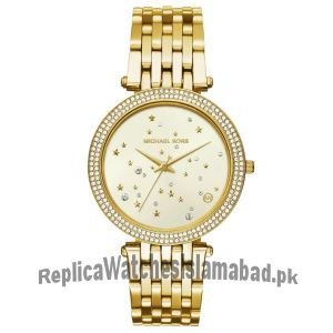 Michael Kors Ladies Gold Darci Watch Price in Pakistan