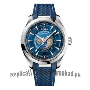 Omega Seamaster Aqua Terra Worldtimer Blue Watch Price in Pakistan