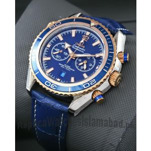Omega Seamaster Planet Ocean Chronograph Blue Men's Watch Price in Pakistan