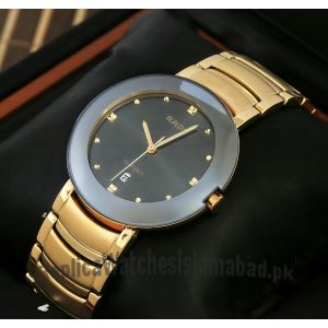 Rado Centrix Jubile Gold-Plated Stainless Steel Mens Watch Price in Pakistan