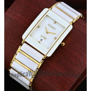 Rado Integral Jubile White Ceramic & Steel Ladies Watch Price in Pakistan