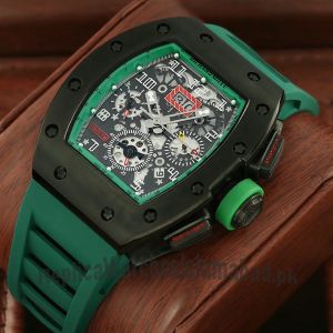 Richard Mille Felipe Massa RM011Green Watch Price in Pakistan