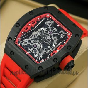 Richard Mille Red Carbon Fiber Watch Price in Pakistan