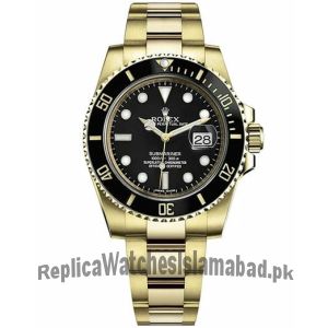 Rolex Submariner Black Dial Watch (Swiss Quality ETA Movement 2836) Price in Pakistan