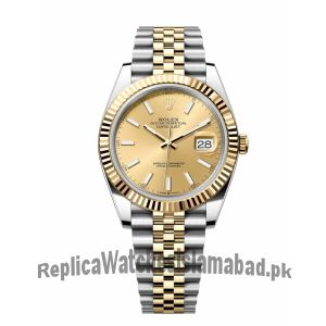 Rolex DJ41YGLD126333 Datejust SuperClone 1:1 Watch Price in Pakistan