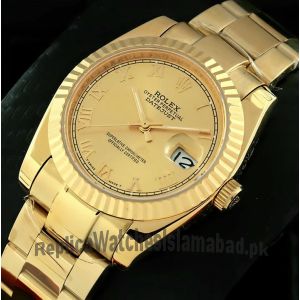 Rolex Datejust Champagne Dial Watch Price in Pakistan