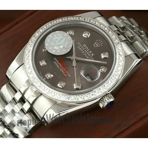Rolex Datejust Diamond Bezel Swiss Watch Price in Pakistan