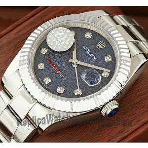 Rolex Datejust Diamond Blue Computer Dial Swiss Watch Price in Pakistan