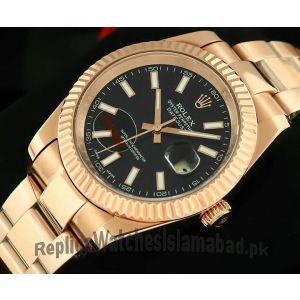 Rolex Datejust Rose Gold Watch Price in Pakistan