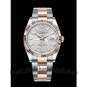 Rolex Datejust Silver Palm Motif Dial Watch-Newest Model  (2022) Price in Pakistan