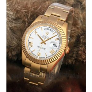Rolex Day-Date 40 Titanium Gold Watch Price in Pakistan