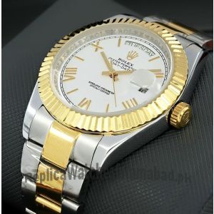 Rolex Day-Date 40 Two Tone Oyster Bracelet Watch Price in Pakistan