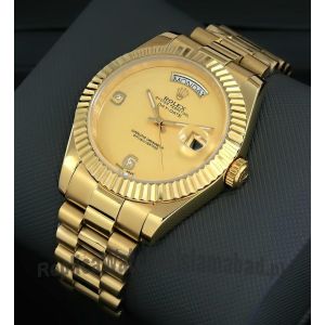 Rolex Day-Date Gold Dial Watch Price in Pakistan