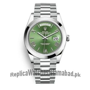 Rolex Day Date Green Dial Watch Price in Pakistan