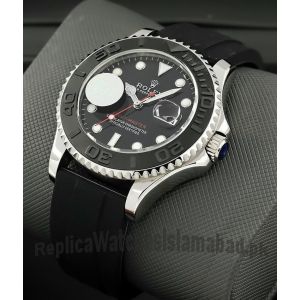 Rolex Yacht-Master Black Dial Swiss Watch Price in Pakistan