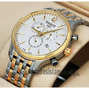 Tissot 1853 white Dial Two Tone Watch Price in Pakistan